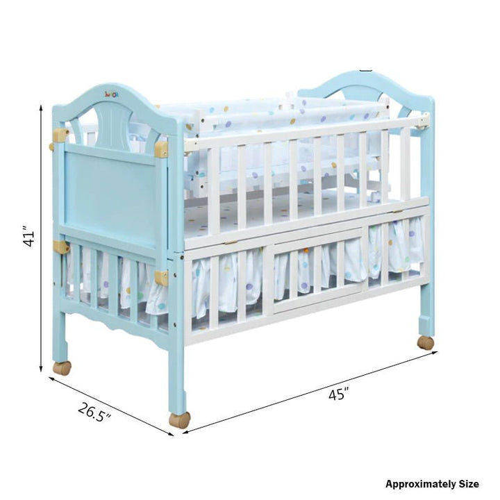 RestfulRoots Baby Cot - BLL - BC - 510 - Planet Junior