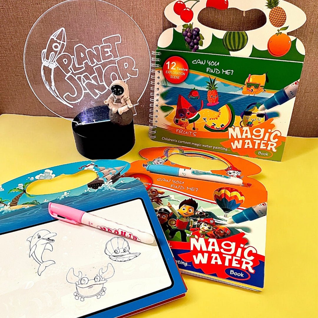 Reusable Water Magic Colouring Books - ZT103 - Planet Junior