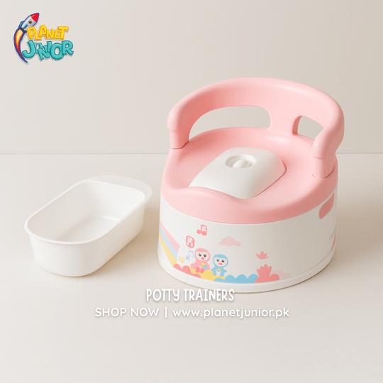 Round Shape Potty Trainer Seat - BLL-PT-1802 - Planet Junior