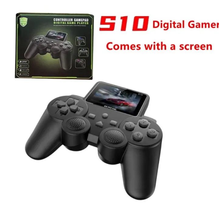 S10 Mini Portable Retro Video Game Console – Gamepad with Digital Display & 520 Games - MT - S10 - Planet Junior