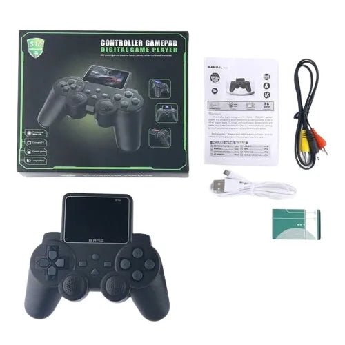 S10 Mini Portable Retro Video Game Console – Gamepad with Digital Display & 520 Games - MT - S10 - Planet Junior
