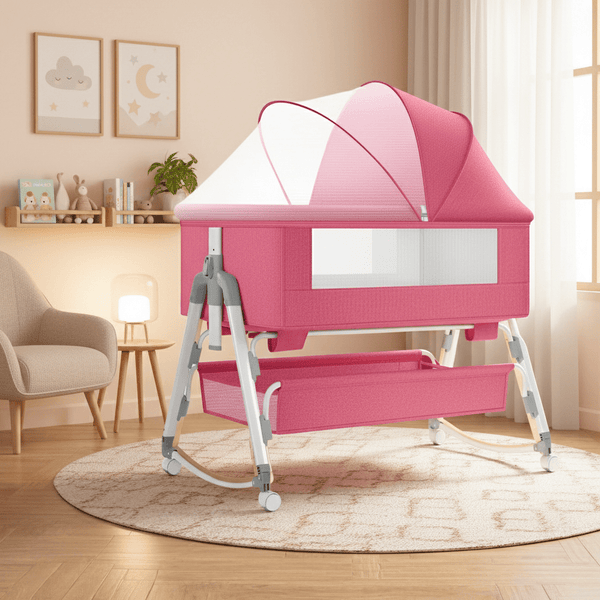 Safety Baby Crib – Durable Build &amp; Comfortable Sleep Zone - BLL-CDL-307 - Planet Junior