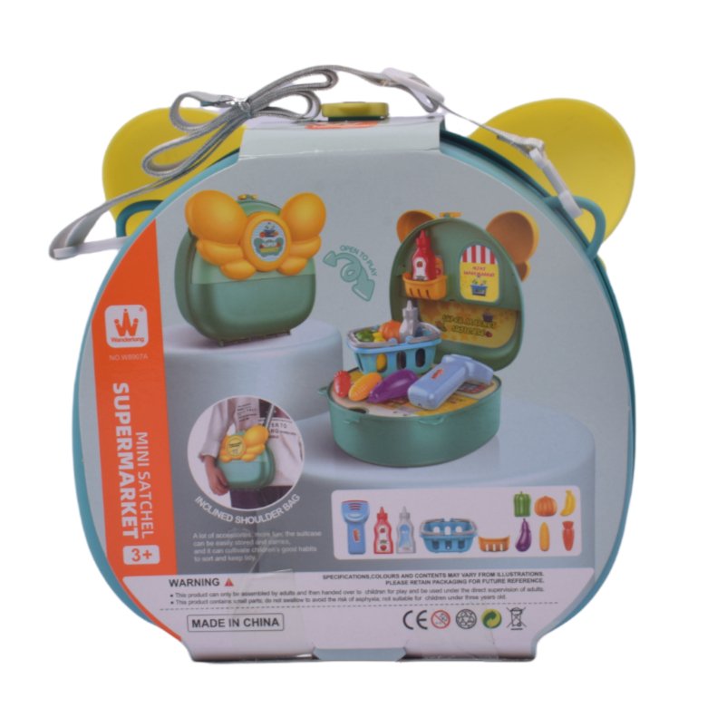 Satchel Supermarket Playset - BLL - GT - 8907A - Planet Junior