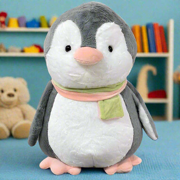 Scarf Penguin Plush - ST15413M - Planet Junior