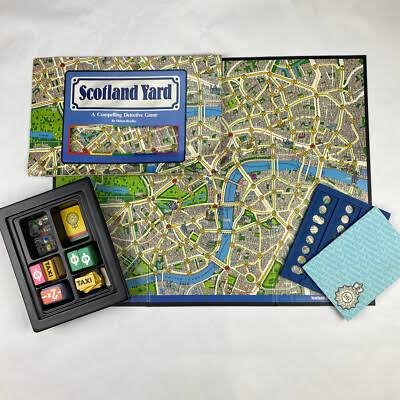 🕵️‍♂️ Scotland Yard Detective Board Game – A Classic Chase Through London! - AKT-0121Y-3 - Planet Junior