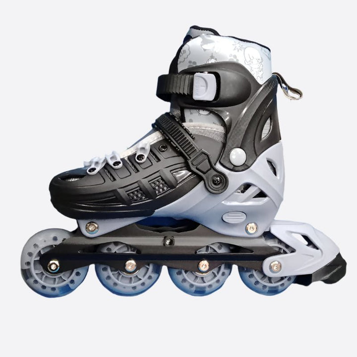 Secure Fit Skate Shoes Medium Size for Kids - BLL - SKT - 155M - STL - Planet Junior