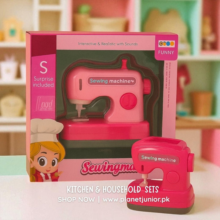Sewing Machine Pretend Playset - BLL - GT - 101B - Planet Junior