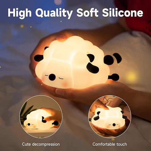 Sheep Silicone Night Light – Multicolour Bedside Lamp for Kids - UT - 3011 - Planet Junior