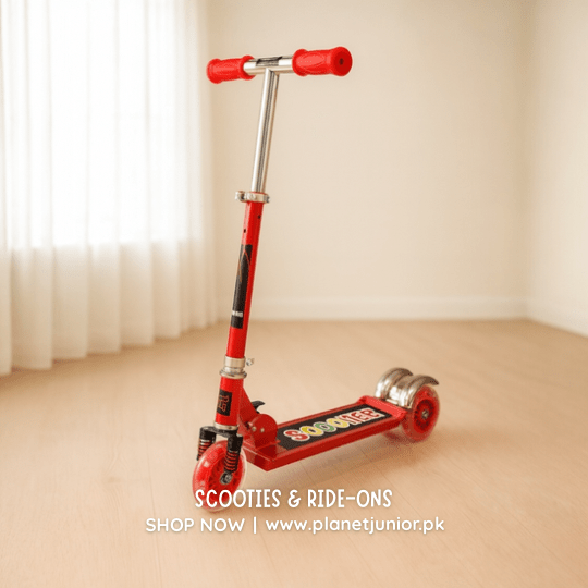 Shock Proof Turbo Trek Scooty - BLL - SCT - 9TF - Planet Junior