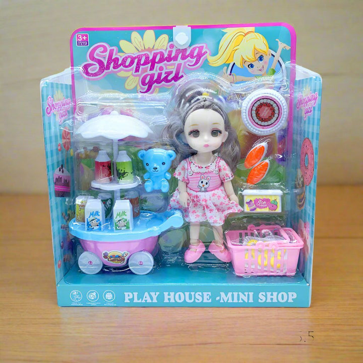 Shopping Girl with Play House - BLL - GT - 6088S - Planet Junior