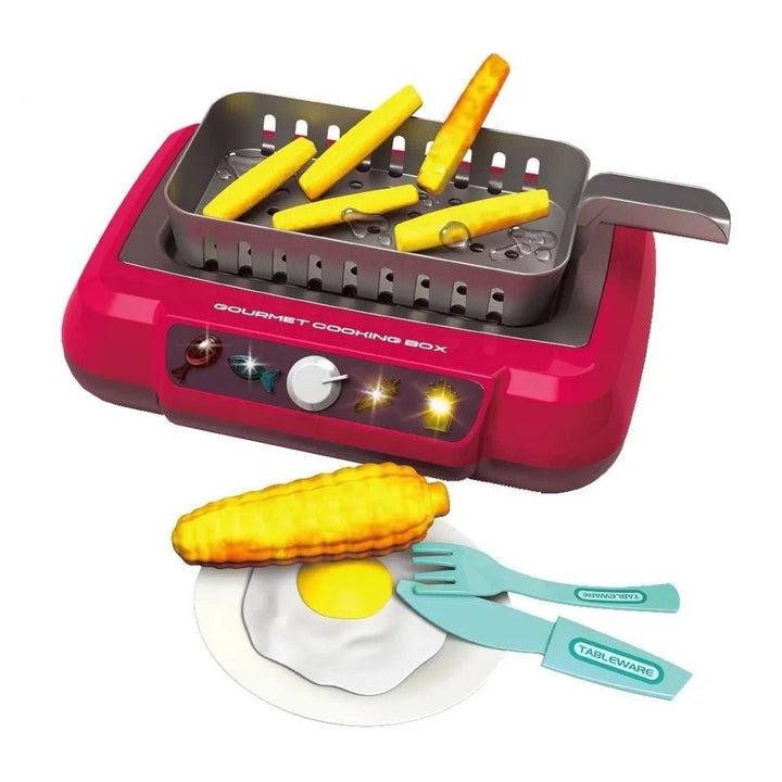 Sizzle & Serve Deep Fryer – Color - Changing Kitchen Playset - AKT - A550 - Planet Junior
