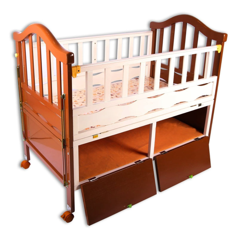 SleepyCradle Baby Cot with Swing - BLL - BC - 8860 - Planet Junior