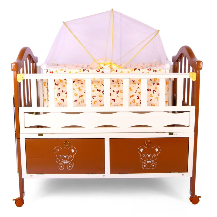 SleepyCradle Baby Cot with Swing - BLL - BC - 8860 - Planet Junior