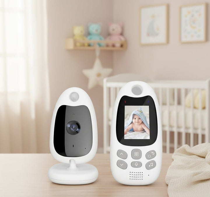 Smart Baby Video Monitor – HD Camera, Secure Audio & Long - Range Signal - BLL-VBM-610VB - Planet Junior
