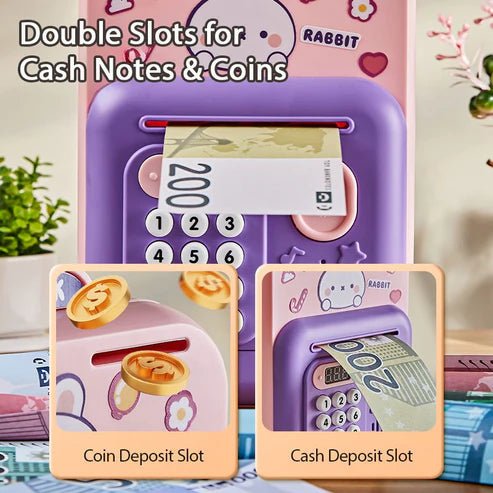 Smart Digital Bank with Password Protection ATM Machine - SLT - 589 - 36A - Planet Junior