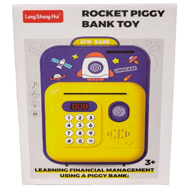 Smart Digital Bank with Password Protection ATM Machine - SLT - 589 - 36A - Planet Junior