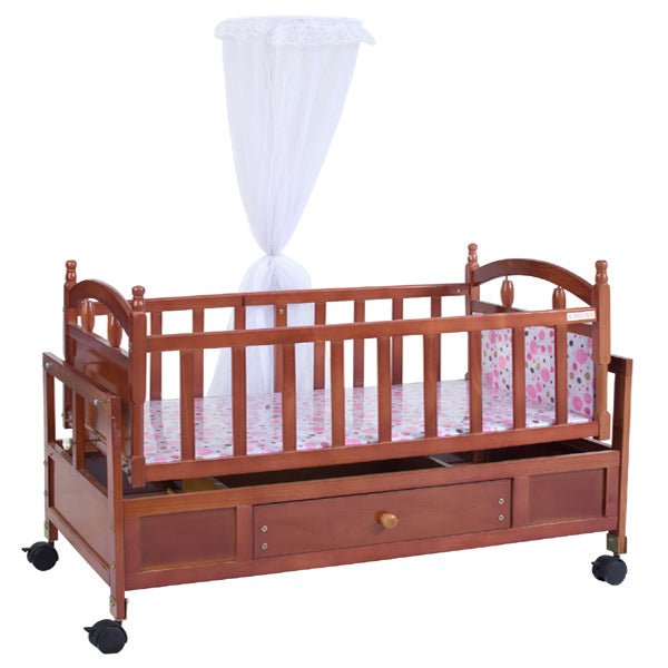 Snug Sleep Baby Cot - BLL - BC - 861PB - Planet Junior