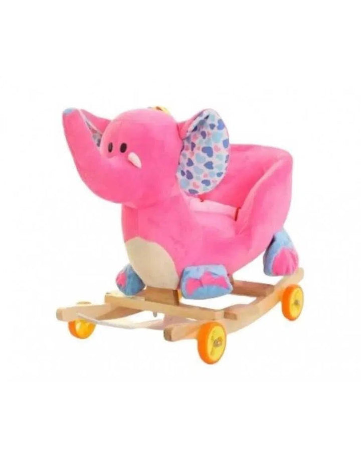 Snuggle Elephant 2 - in - 1 Rock & Ride with Music - BLL - RH - 0799ELE - Planet Junior