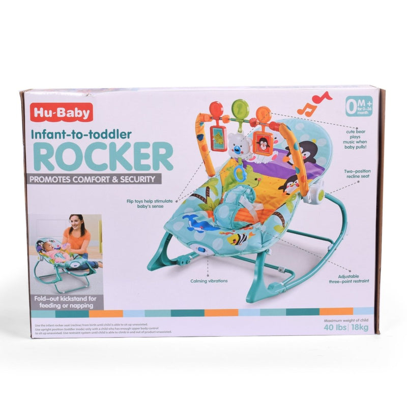 SnugWaves Baby Bouncer - BLL - BCR - 69823 - Planet Junior