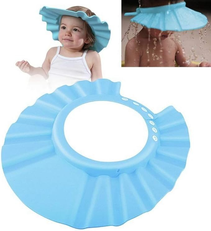 Soft and Flexible Baby Shower Cap - BLL - BT - 1629PD - Planet Junior