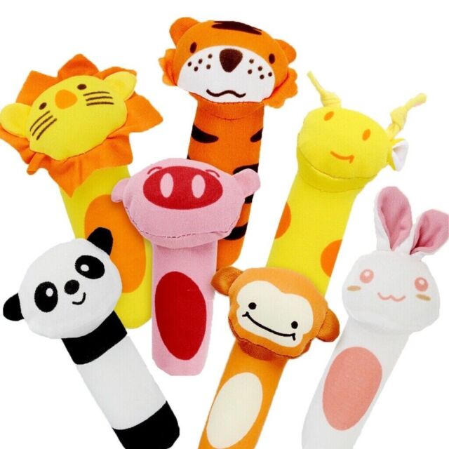 Soft Baby Rattle Assorted | 1 Pcs - AB7622 - Planet Junior