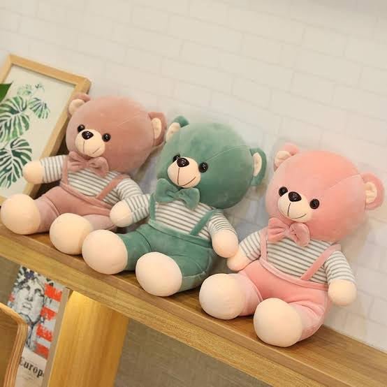 Soft Plush Teddy Bear - ST14017BS - 1 - Planet Junior