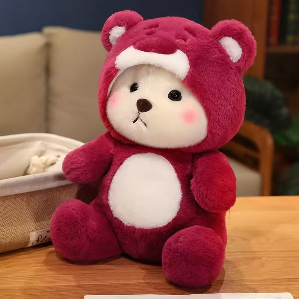 Soft Stuffed Teddy Bear with Cap - SSTRBRS - Planet Junior