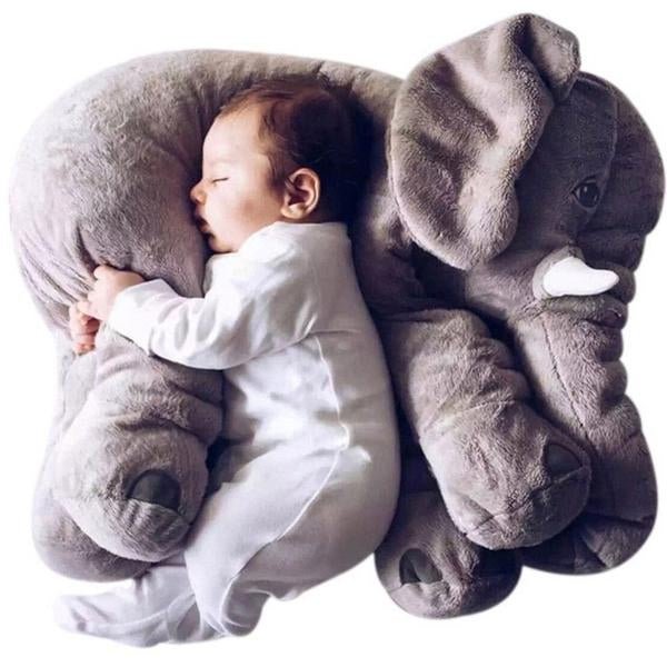 Softie & Cuddly Cute Elephant Baby Pillow Plush - SSELEP - Planet Junior