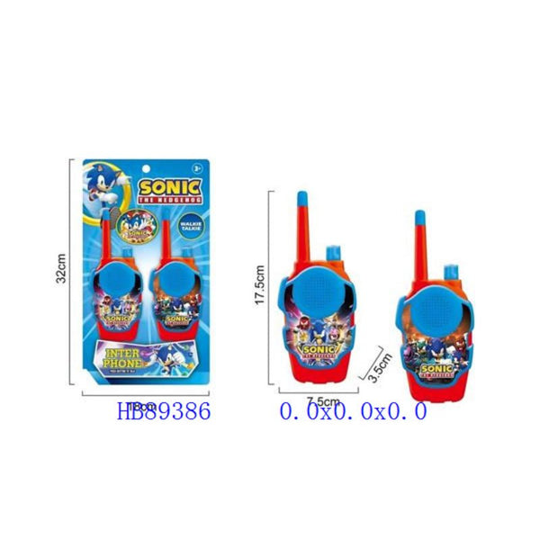 Sonic Them Walkie - Talkie - BLL - WT - 1568 - 11 - Planet Junior