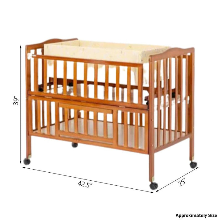 SoothingSpace Baby Cot - BLL - BC - 6188YT - Planet Junior