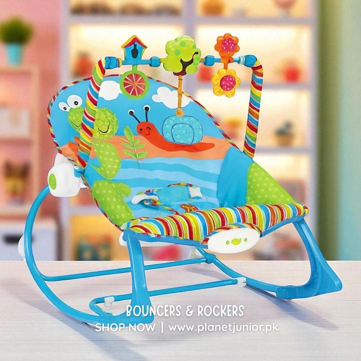 SoothingSway Baby Bouncer - BLL - BCR - 63532 - Planet Junior