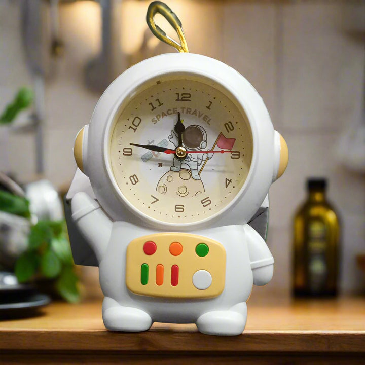 Space Adventure Begins with the Astronaut Alarm Clock - BLL - WC - 241MF - Planet Junior