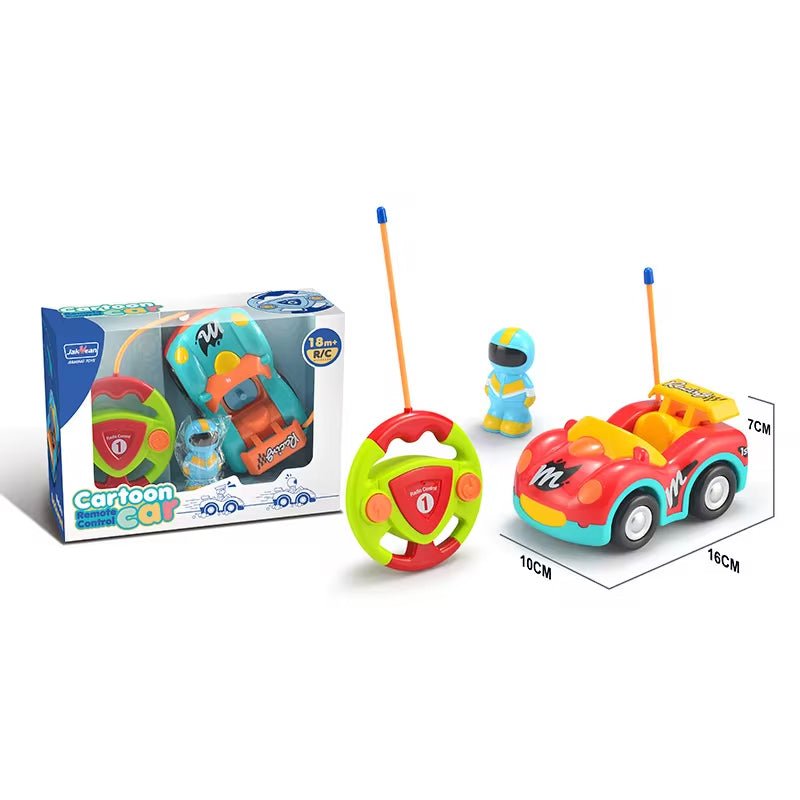 Space Cartoon Remote Control Car with Music and Lights - BLL - RC - 6625 - Planet Junior