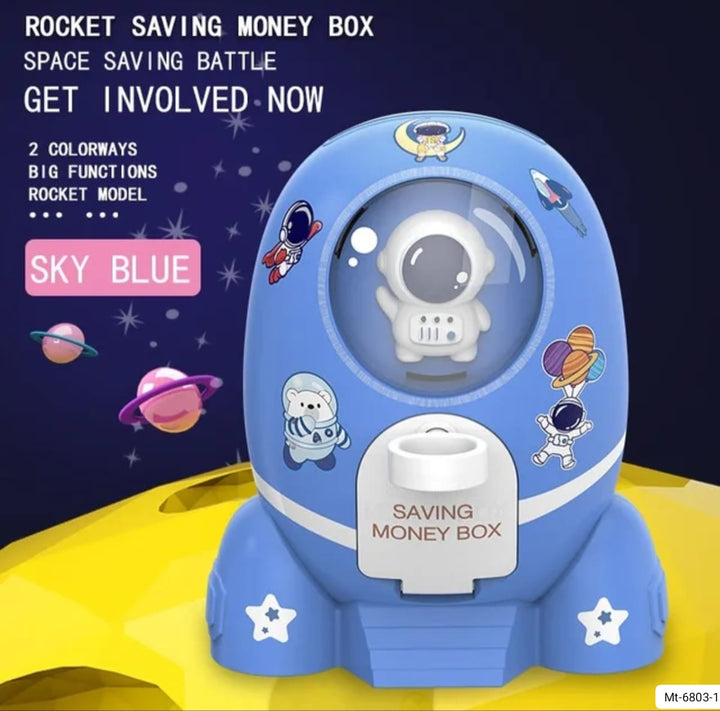 Space Mission Money Box - BLL - MT - 6803 - 1A - Planet Junior