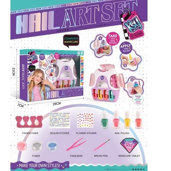 Sparkle & Shine Girls Nail Art Set - BTKSY928 - Planet Junior