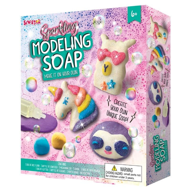 Sparkling Modeling Soap Glowing Creations - ST21761 - Planet Junior