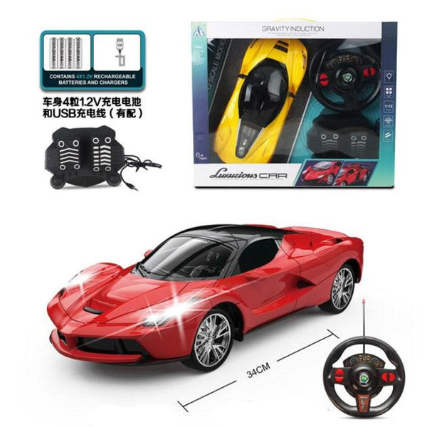 Speedster Remote Control Car with Braking Pads & Steering Controller - BLL - RC - 34 - 4TS - Planet Junior