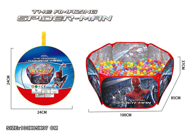 Spiderman Ball Pit Pool Play Tent - Planet Junior