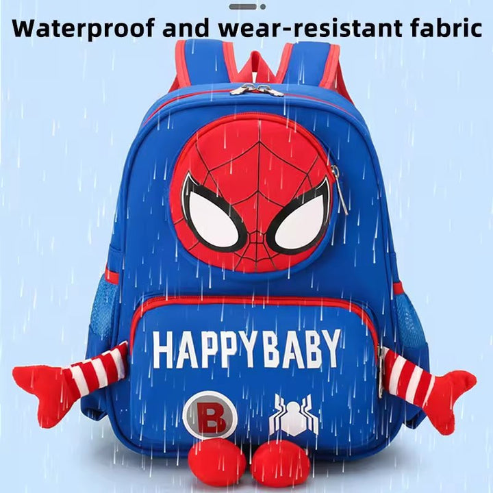 Spiderman Themed School Bag | 1 Pcs - SLT - PB25 - 132 - Planet Junior