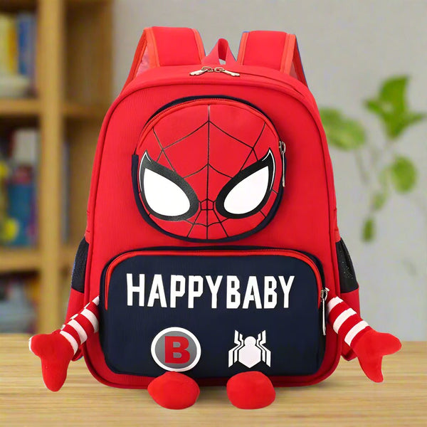 Spiderman Themed School Bag | 1 Pcs - SLT - PB25 - 132 - Planet Junior
