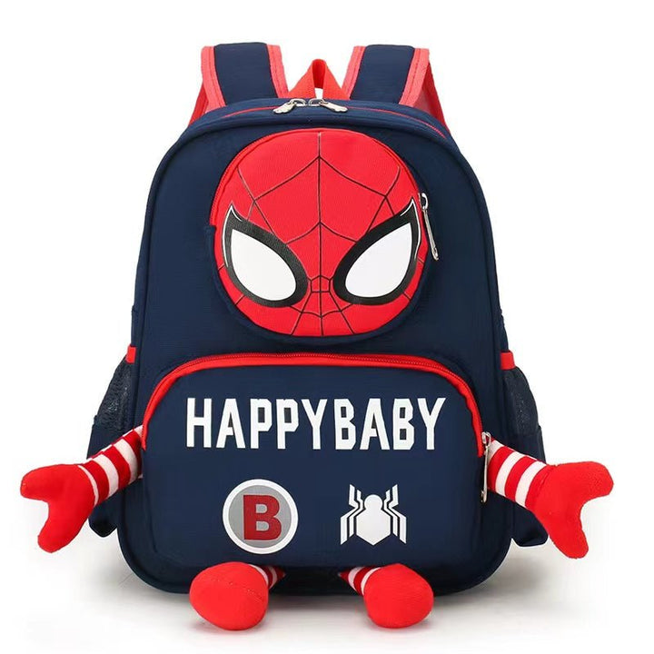 Spiderman Themed School Bag | 1 Pcs - SLT - PB25 - 132 - Planet Junior