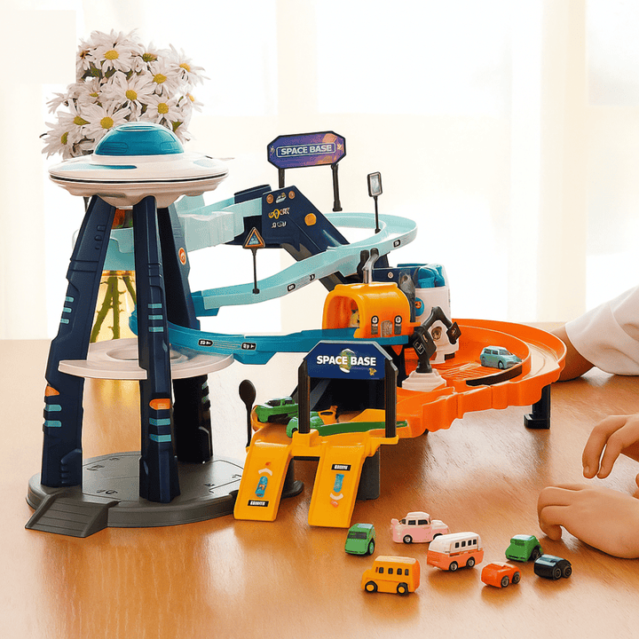 Steering Wheel Mars Base Track – Space Adventure Playset - AKT-918A - Planet Junior