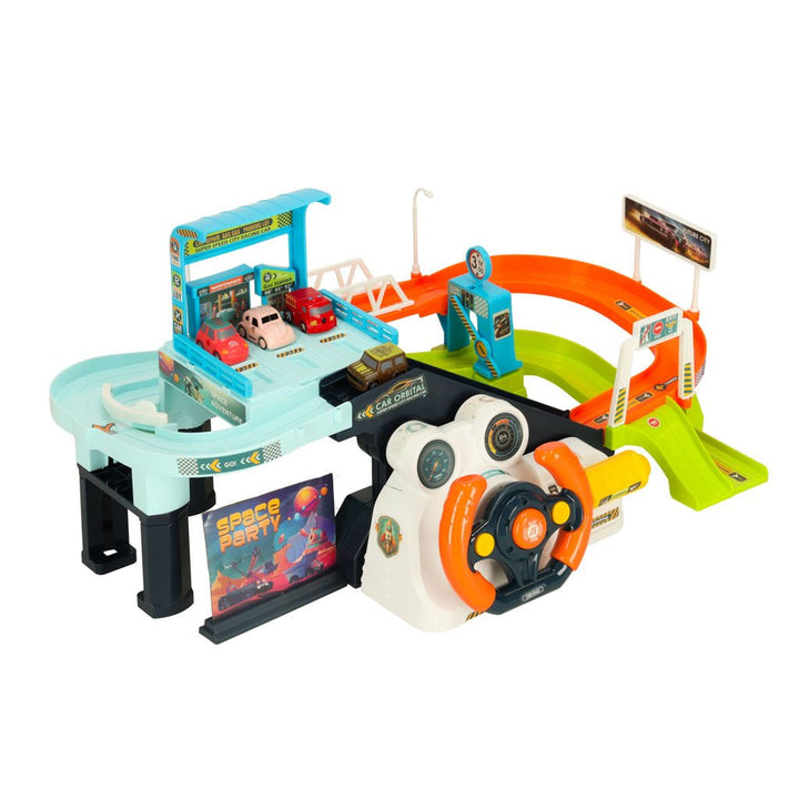 Steering Wheel Mars Base Track – Space Adventure Playset - AKT-918A - Planet Junior