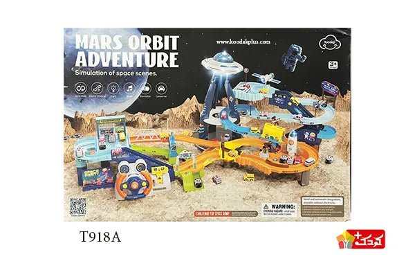 Steering Wheel Mars Base Track – Space Adventure Playset - AKT - 918A - Planet Junior
