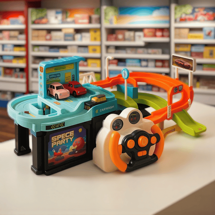 Steering Wheel Mars Base Track – Space Adventure Playset - AKT-918A - Planet Junior