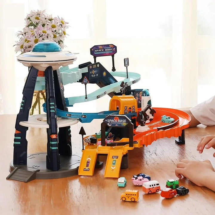 Steering Wheel Mars Base Track – Space Adventure Playset - AKT-918A - Planet Junior