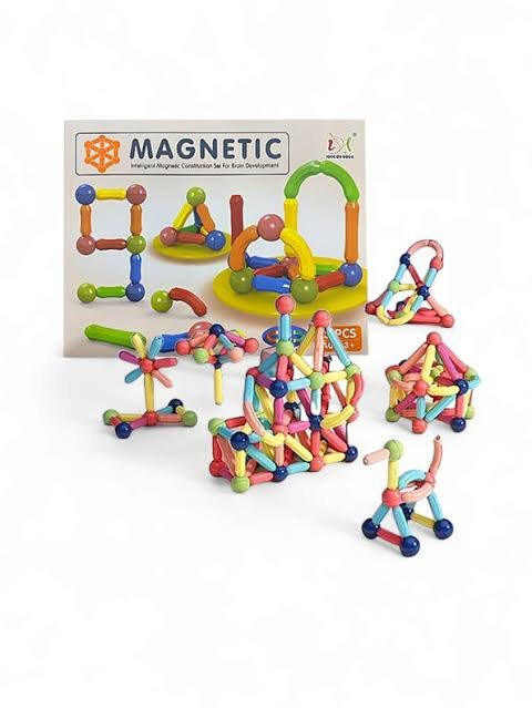 STEM Magnetic Sticks Blocks Set | 64 Pcs - RTM64 - Planet Junior