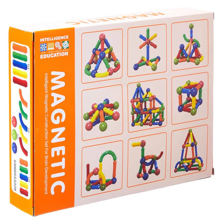 STEM Magnetic Sticks Blocks Set | 64 Pcs - RTM64 - Planet Junior