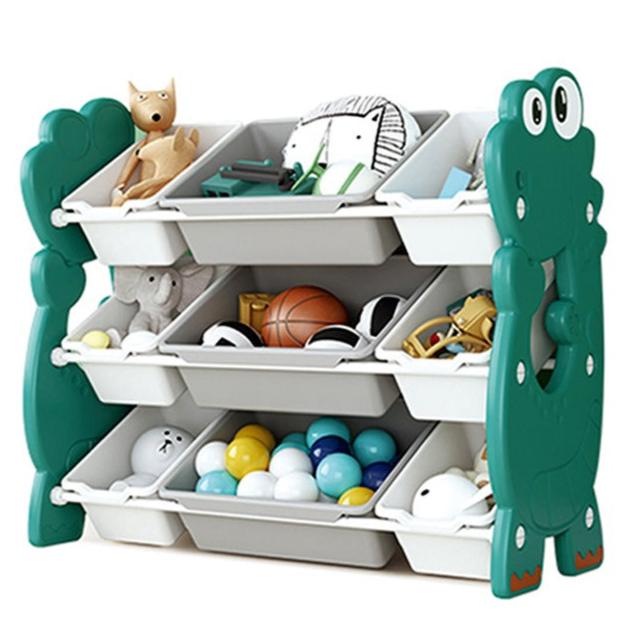 Storage Organizer Box with 3 Shelves and 9 Boxes - BLL - TB - 0089 - Planet Junior