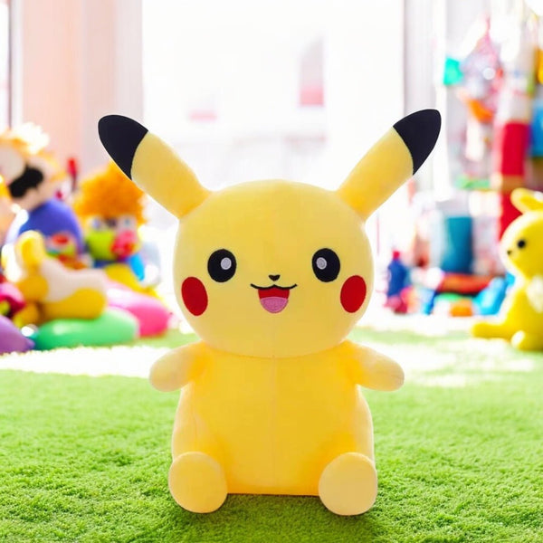 Stuffed Pikachu Soft Plush Toy - PIK01 - Planet Junior